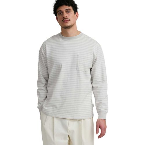 Saturdays NYC Multi Stripe Relaxed Long Sleeve Tee